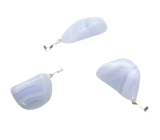 Chalcedon Troml kamień naturalny, 2,2 - 3 cm, 1 sztuka, kamień miłości i radości