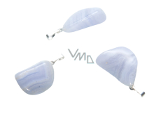 Chalcedon Troml kamień naturalny, 2,2 - 3 cm, 1 sztuka, kamień miłości i radości