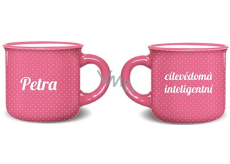 Niekupiony imienny mini kubek Petra 100 ml