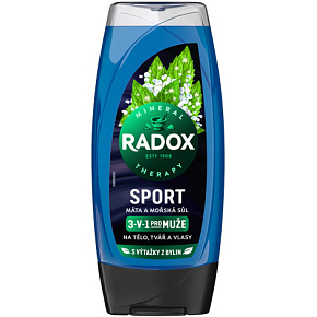 Radox żel pod prysznic dla mężczyzn Sport, 225 ml