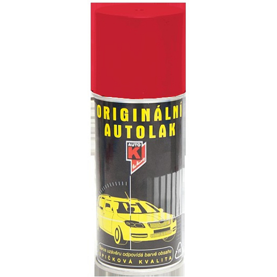 Kwasny Auto-K Color Škoda, oryginalna farba do samochodu w sprayu, 8180 czerwień rajdowa, 150 ml