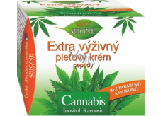 Bione Cosmetics Cannabis z peptydami ekstra odżywczy krem do twarzy 51 ml