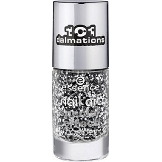 Essence Nail Art Special lak se speciálním efektem 22 Black Dress And White 8 ml