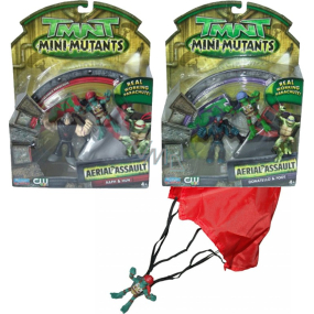TMNT Želvy Ninja Mutants mini sada s padákem a figurkou různé druhy, doporučený věk 4+