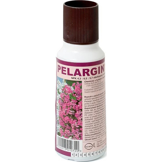 Pelargin nawozy bezchloridowe do pelargonii 180 ml