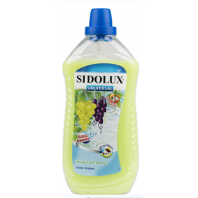 Sidolux Universal Soda Zielone winogrona środek czyszczący do wszystkich zmywalnych powierzchni i podłóg 1 l