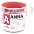 Nekupto Hrnkoviny Hrnek se jménem Anna 0,4 litru