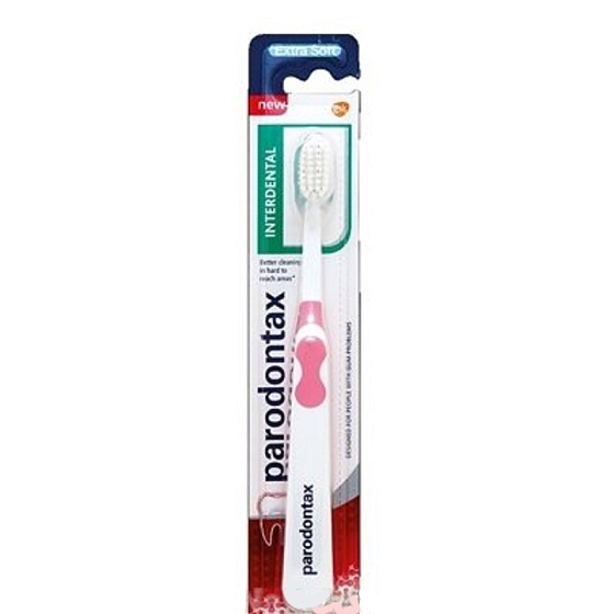 Parodontax Interdental Extra Soft extra měkký zubní kartáček pro krvácející dásně