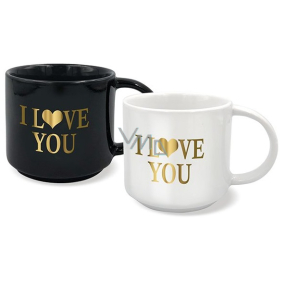 Nekupto Párové hrnky I love you 2 x 350 ml Nekupto Párové hrnky I love you 2 x 350 ml