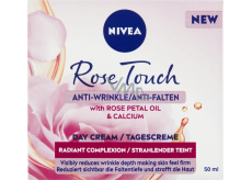 Nivea Rose Touch krem na dzień przeciw zmarszczkom 50 ml