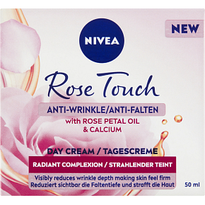 Nivea Rose Touch krem na dzień przeciw zmarszczkom 50 ml