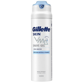 Gillette Skin Ultra Sensitive żel do golenia dla mężczyzn 200 ml