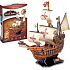CubicFun Puzzle 3D Santa Maria 113 dílků, doporučený věk 10+