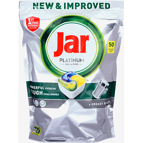 Tabletki do zmywarki Jar Platinum All In One, 50 szt.