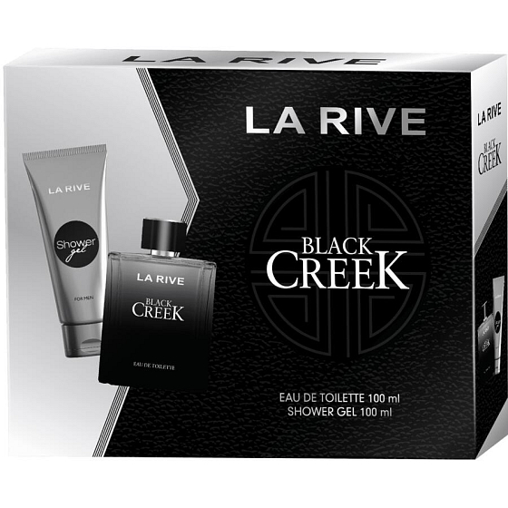 La Rive Black Creek toaletní voda 100 ml + sprchový gel 100 ml, dárková sada pro muže