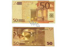 Talisman Złota plastikowa banknot 50 EUR