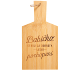 Albi Deska z bambusu z motywem Babci 14 x 26,5 x 1 cm