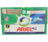 Ariel All in1 Pods Mountain Spring żelowe kapsułki do prania białego i jasnego prania o długotrwałym zapachu 24 sztuki