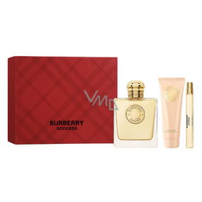 Burberry Goddess woda perfumowana 100 ml + mleczko do ciała 75 ml + woda perfumowana 10 ml, zestaw prezentowy dla kobiet
