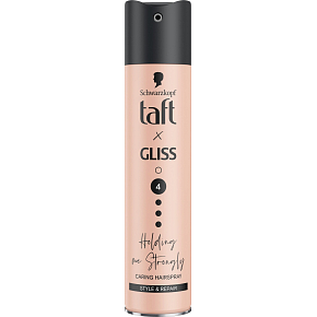 Schwarzkopf Taft Gliss Holding me Strongly lak na vlasy, 250 ml