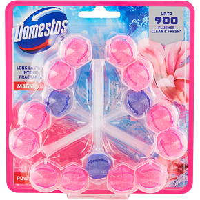 Domestos Power 5 Magnolia blok WC 3 x 50g
