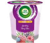 Air Wick Sparling Berry Bliss Zimní ovoce vonná svíčka ve skle 220 g