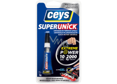 Ceys Superceys Unick gel univerzální vteřinové lepidlo 3 g