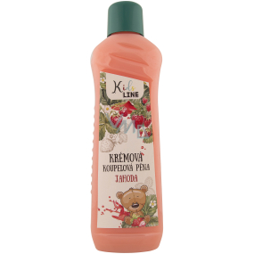 Bohemia Gifts Kids Jahoda krémová pěna do koupele 1 l