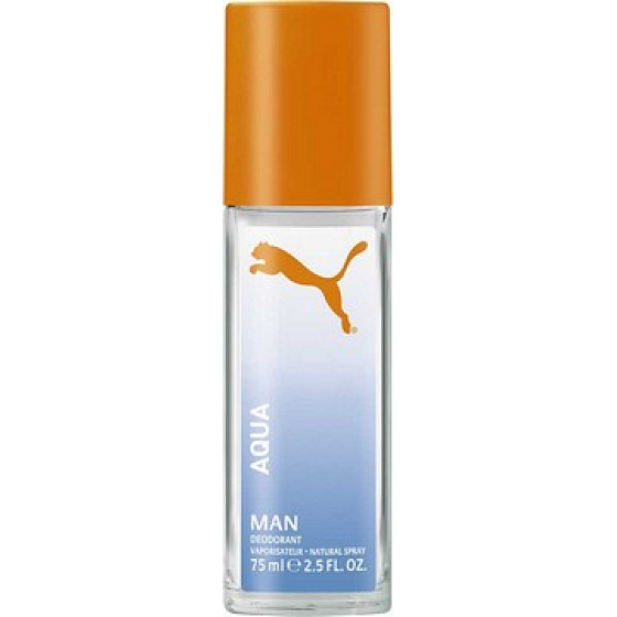 Puma Aqua Man parfémovaný deodorant sklo pro muže 75 ml