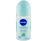 Nivea Energy Fresh kulkowy antyperspirant dezodorant roll-on dla kobiet 50 ml