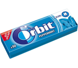 Wrigleys Orbit Miętowe gumy do żucia bez cukru drażetki 10 sztuk 14 g