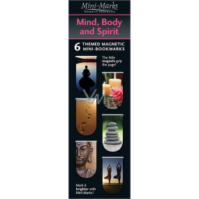 If Mini Mark Záložky Mind, Body and Spirit 6 kusů
