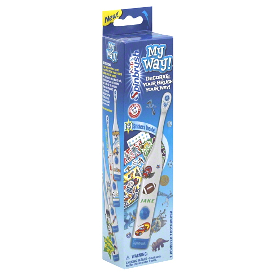 Spinbrush My Way Boys dětský zubní kartáček pro chlapce