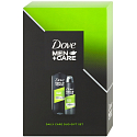 Dove Men + Care Extra Fresh sprchový gel na tělo a tvář pro muže 250 ml + antiperspirant deodorant sprej pro muže 150 ml, kosmetická sada
