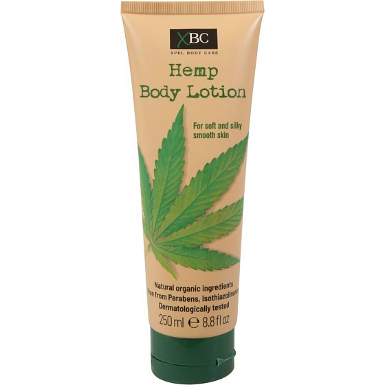 Xbc Hemp tělové mléko s konopným olejem 250 ml