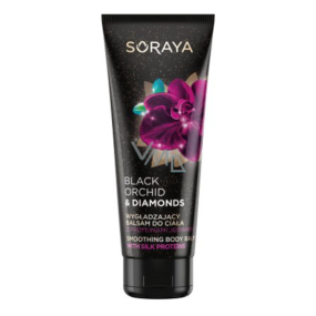 Soraya Black Orchid Černá orchidej + Diamantový prášek vyhlazující tělový balzám 200 ml