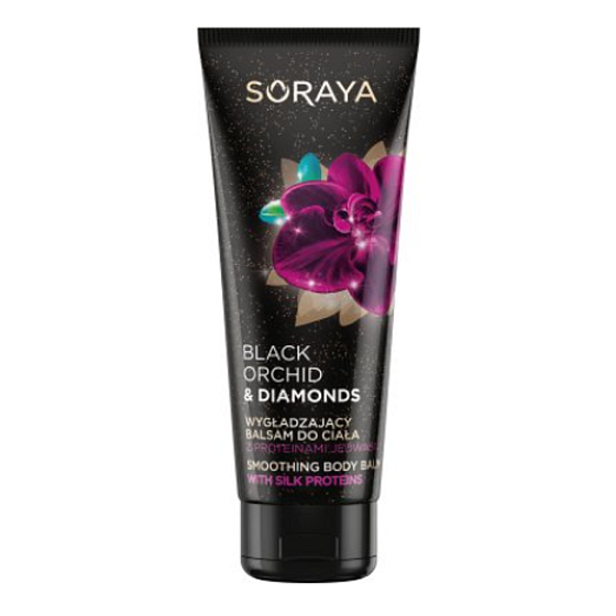 Soraya Black Orchid Černá orchidej + Diamantový prášek vyhlazující tělový balzám 200 ml