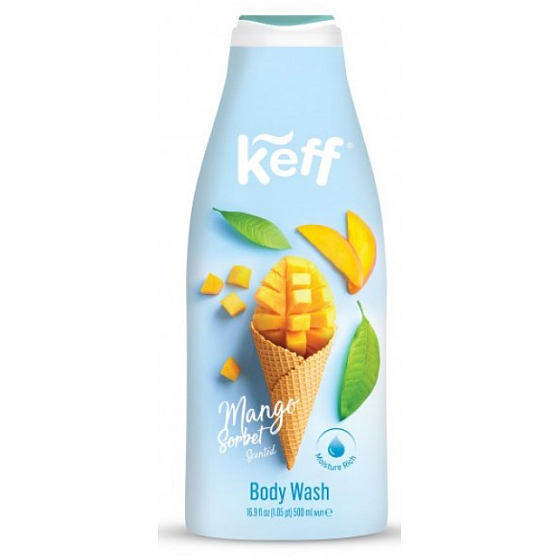 Keff Mango Sorbet mycí gel na tělo 500 ml