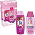 Fa Kids Girl sprchový gel 250 ml + Schauma Kids šampon na vlasy 250 ml, kosmetická sada pro holky