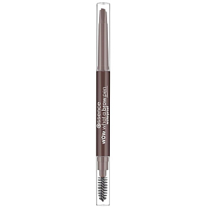 Essence Wow What a Brow wodoodporny ołówek do brwi z szczoteczką 02 Brown 0,2 g