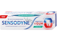 Sensodyne Sensitivity & Gum Caring Mint delikatna miętowa pasta do zębów dla wrażliwych zębów 75 ml