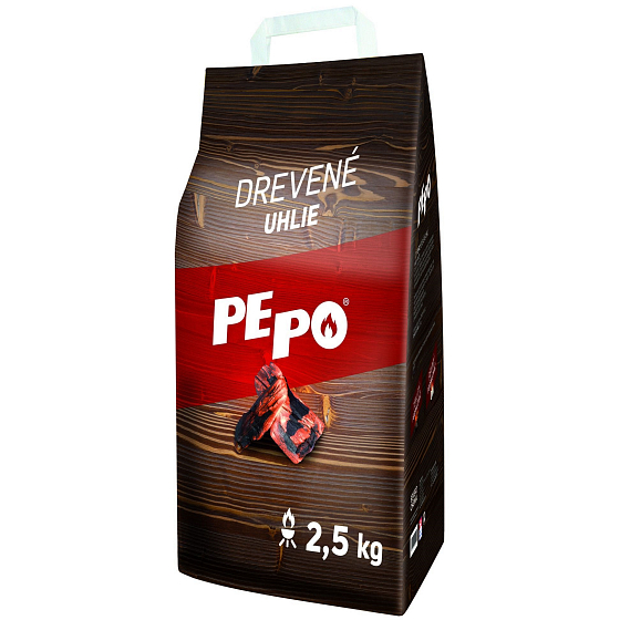 Pe-Po dřevěné grilovací uhlí 2,5 kg