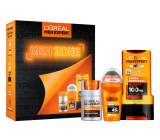 Loreal Men Expert Zone Hydra Energetic żel pod prysznic z tauryną 300 ml + Thermic Resist antyperspirant roll-on 50 ml + Hydra Energetic krem nawilżający do twarzy 50 ml, zestaw kosmetyczny dla mężczyzn