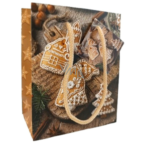 Nekupto Papierowa torba prezentowa złota 14 x 11 x 6,5 cm 