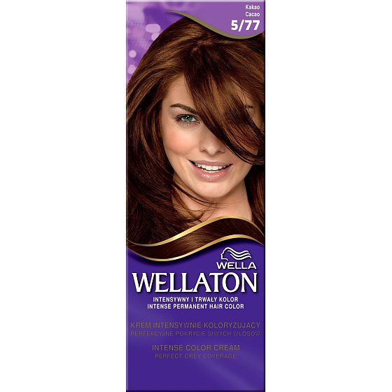 Wella Wellaton Intense Color Cream krémová barva na vlasy 5/77 kakaová