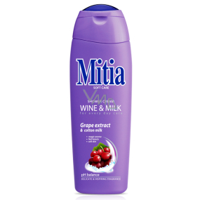 Mitia Soft Care Wine & Milk sprchový gel 400 ml