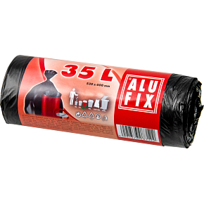 Alufix worki na śmieci, 15 µ, 53 × 60 cm, 35 l, 30 szt.