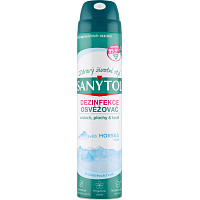 Sanytol dezynfekujący odświeżacz powietrza do powierzchni i tekstyliów, góry, 300 ml