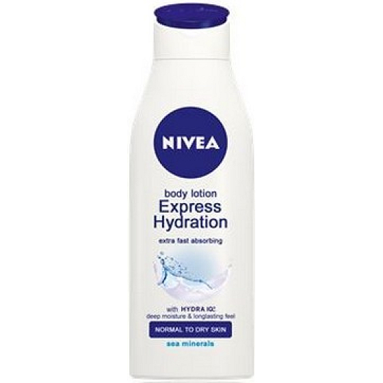 Nivea Express Hydration lehké tělové mléko normální až suchá pokožka 250 ml