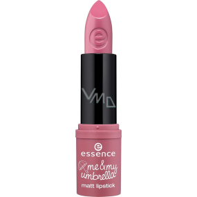 Essence Me & My Umbrella Matt Lipstick rtěnka 02 I Love Rainy Days 4 g